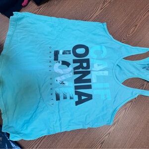 California love tank top.